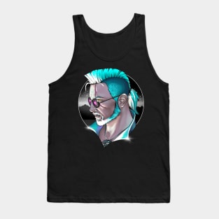 Cyberpunk Wolf [MIDNIGHT] Tank Top